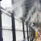 工地圍墻圍擋噴淋霧化機全自動高壓噴水系統料倉車間工業除塵設備
