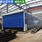 鑫仕寶**專業生產移動式伸縮噴漆房折疊式電動軌道打磨房支持定制