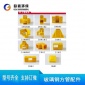 玻璃鋼圓管模壓配件 電力護欄固定連接件底座三通四通彎頭可定制