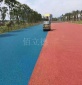 四川黑色瀝青改色公司_成都新舊綠色道路噴色廠家